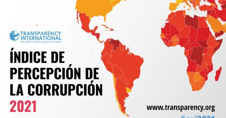 Transparencia Internacional presenta el Índice de Percepción de la