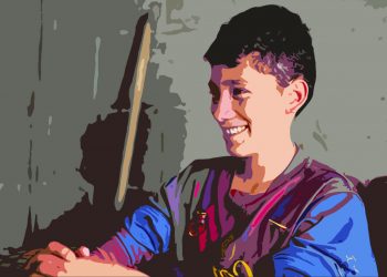 Cristian, de un niño en riesgo social, a un joven universitario