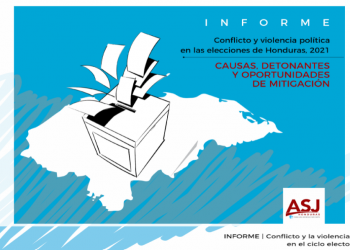 HONDURAS VIVIÓ MÁS DE 80 CONFLICTOS ELECTORALES ENTRE ENERO Y OCTUBRE DE 2021: INFORME DE ASJ